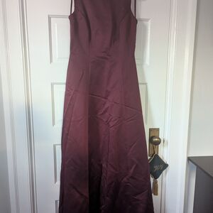Michaelangelo Deep Burgundy Maxi Dress